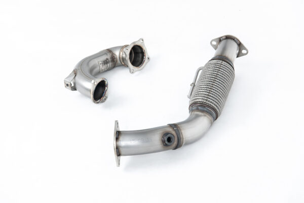 MILLTEK - SSXHY165 - Hyundai / Kia  i20  N 1.6 T-GDi 204PS (OPF/GPF Equipped Cars Only) 2021>2026  Large-bore Downpipe and De-cat