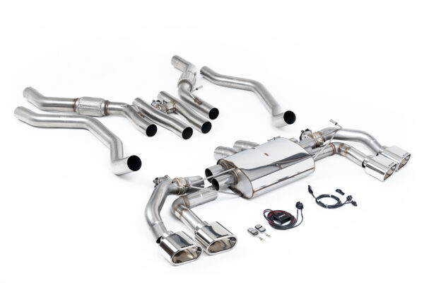 MILLTEK - SSXLR229 - Land Rover / Range Rover  Sport  P530 L461 4.4 Twin Turbo V8 2023>2026  Cat-back
