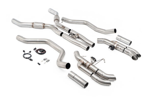 MILLTEK - SSXLR247 - Land Rover / Range Rover  Full Size / Vogue  L460 - P530 (LWB) 4.4l V8 Twin Turbo (NC10 Engine / Single Valve Exhausts) 2022>2023  Particulate Filter-back