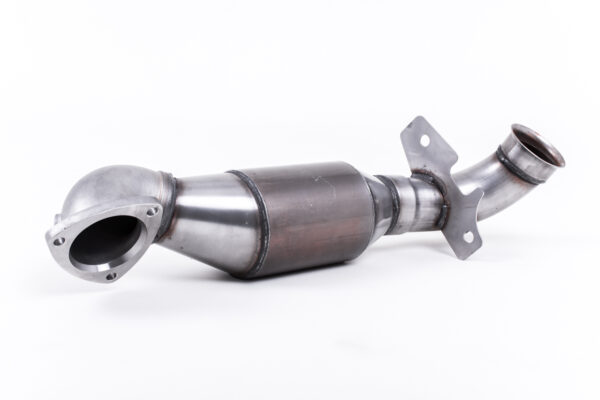 MILLTEK - SSXM015 - New Mini  Mk2  (R58) Cooper S Coupe 2011>2015  Large Bore Downpipe and Hi-Flow Sports Cat