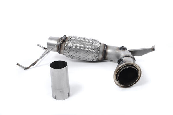 MILLTEK - SSXM419 - New Mini  Mk3  (F56) Cooper 1.5T (Pre-LCI only) 2014>2018  Large-bore Downpipe and De-cat