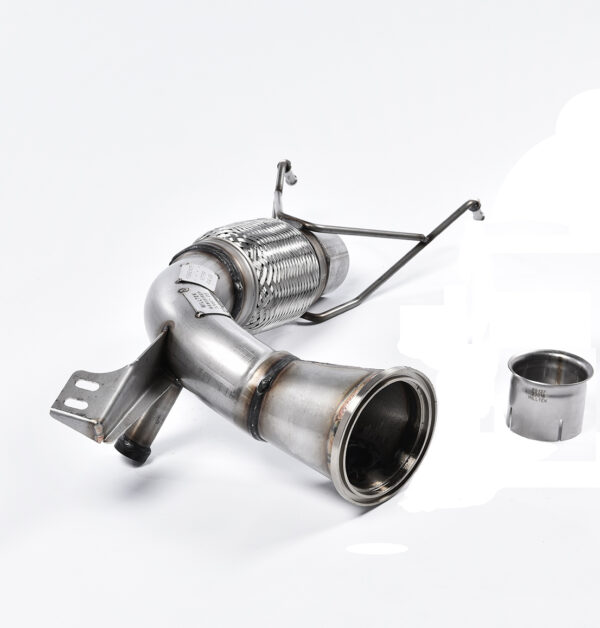 MILLTEK - SSXM428 - New Mini  Mk3  (F56) Mini Cooper S 2.0 Turbo (Rest of World) 2014>2026  Large-bore Downpipe and De-cat