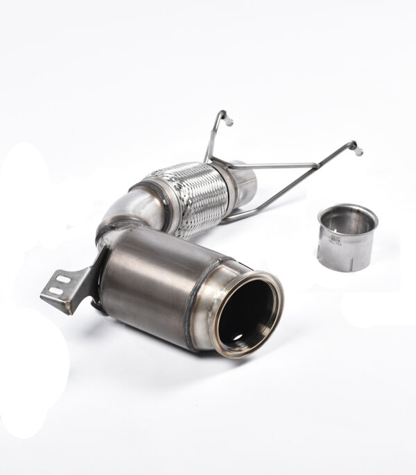 MILLTEK - SSXM429 - New Mini  Mk3  (F56) Mini Cooper S 2.0 Turbo (Rest of World) 2014>2026  Large Bore Downpipe and Hi-Flow Sports Cat