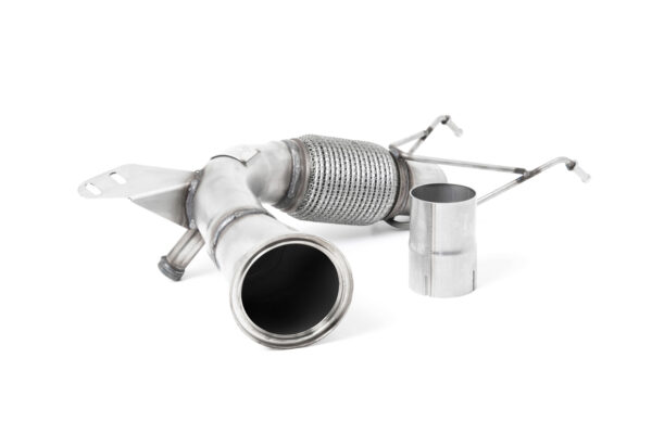 MILLTEK - SSXM452 - New Mini  Mk3  (F56) Mini Cooper S 2.0 Turbo (UK and European models) - LCI with GPF/OPF Only - 70mm OE Systems 2020>2024  Large-bore Downpipe