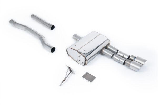 MILLTEK - SSXM463 - New Mini  Mk3  (F55) Mini Cooper S 2.0 Turbo - 5 Door Hatch (UK and European models) - LCI with GPF/OPF Only 2019>2026  Particulate Filter-back