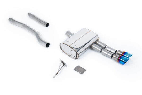 MILLTEK - SSXM464 - New Mini  Mk3  (F55) Mini Cooper S 2.0 Turbo - 5 Door Hatch (UK and European models) - LCI with GPF/OPF Only 2019>2026  Particulate Filter-back