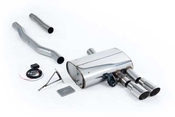 MILLTEK - SSXM472 - New Mini  Mk3  (F56) Mini Cooper S 2.0 Turbo (UK and European models) - LCI with GPF/OPF Only 2019>2020  Particulate Filter-back