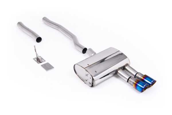 MILLTEK - SSXM500 - New Mini  Mk3  (F56) Mini Cooper S 2.0 Turbo (UK and European models) - LCI with GPF/OPF Only - 70mm OE Systems 2020>2024  Particulate Filter-back