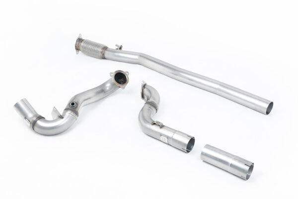 MILLTEK - SSXMZ150 - Mercedes  A-Class  A35 AMG 2.0 Turbo (W177 Hatch Only OPF/GPF Models) 2019>2026  Large-bore Downpipe and De-cat