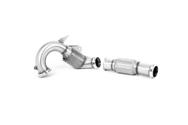 MILLTEK - SSXMZ154 - Mercedes  A-Class  A45 & A45S AMG 2.0 Turbo (W177 Hatch Only) 2019>2021  Large Bore Downpipe and Hi-Flow Sports Cat