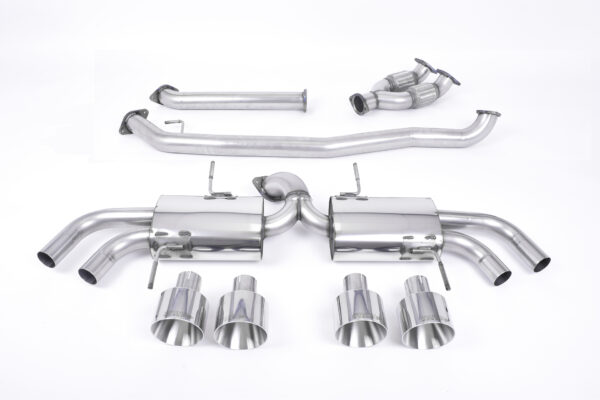 MILLTEK - SSXNI006 - Nissan  GT-R  R35 2009>2015  Primary Cat-back