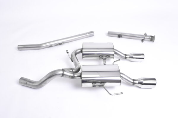 MILLTEK - SSXRN416 - Renault / Alpine  Clio  182 2.0 16v 2003>2006  Full System (including Cat Replacement Pipe)