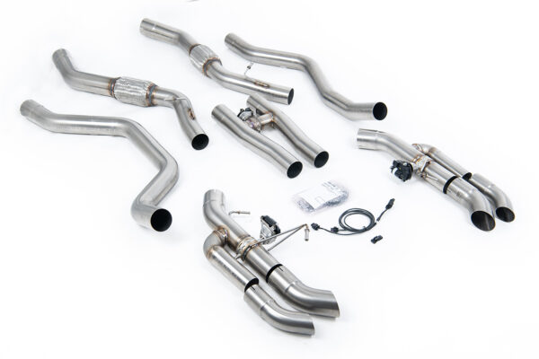 MILLTEK - SSXRR119 - Land Rover / Range Rover  Full Size / Vogue  L460 - P530 (SWB) 4.4l V8 Twin Turbo (NC10 Engine / Single Valve Exhausts) 2022>2023  Particulate Filter-back