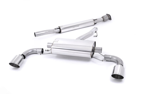 MILLTEK - SSXSB030 - Toyota  GT86  2.0 litre 2012>2021  Secondary Cat-back
