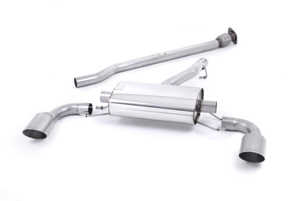 MILLTEK - SSXSB034 - Toyota  GT86  2.0 litre 2012>2021  Secondary Cat-back