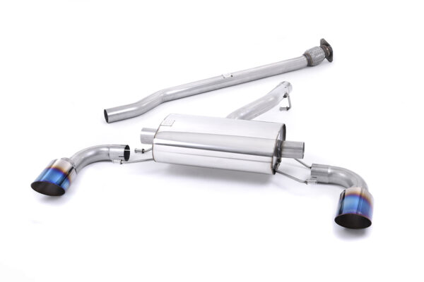 MILLTEK - SSXSB035 - Subaru  BRZ  2.0-litre 2012>2021  Secondary Cat-back