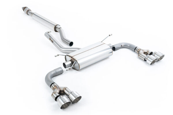 MILLTEK - SSXTY163 - Toyota  GR86  2.4 Litre 2022>2026  Secondary Cat-back
