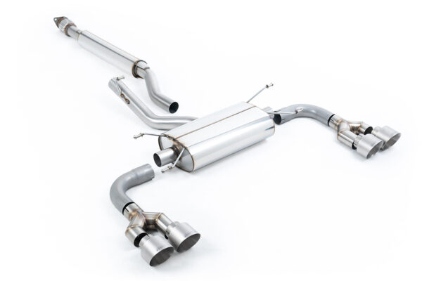 MILLTEK - SSXTY164 - Toyota  GR86  2.4 Litre 2022>2026  Secondary Cat-back