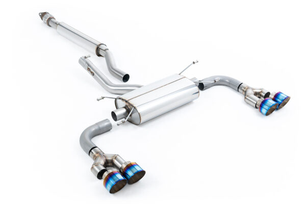 MILLTEK - SSXTY165 - Toyota  GR86  2.4 Litre 2022>2026  Secondary Cat-back