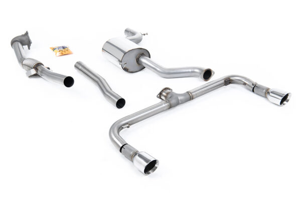 MILLTEK - SSXVW179 - Volkswagen  Golf  Mk6 GTi Edition 35 2011>2012  Turbo-back excluding Hi-Flow Sports Cat