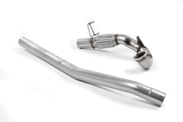 MILLTEK - SSXVW264 - Audi  A3  2.0 TFSI quattro Sedan 8V (US-only) 2014>2020  Large-bore Downpipe and De-cat
