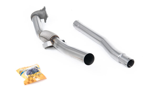 MILLTEK - SSXVW391 - Volkswagen  Golf  Mk6 GTi 2.0 TSI 210PS 2009>2013  Large-bore Downpipe and De-cat