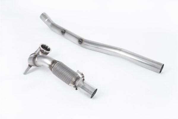 MILLTEK - SSXVW511 - Seat  Ateca  Cupra 300 4Drive (GPF/OPF Models Only - NON MQB EVO 4) - Inc Facelift Models 2019>2026  Large-bore Downpipe and De-cat