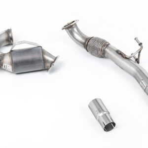 MILLTEK - SSXVW545 - Volkswagen  Up!  GTI 1.0TSI 115PS (3 & 5 Door) 2018>2026  Hi-Flow Sports Cat and Downpipe