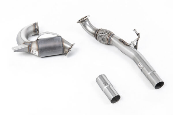 MILLTEK - SSXVW546 - Volkswagen  Up!  GTI 1.0TSI 115PS (3 & 5 Door) 2018>2026  Hi-Flow Sports Cat and Downpipe