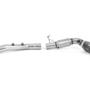 MILLTEK - SSXVW639 - Volkswagen  Golf  Mk8.5 GTi Clubsport (300ps OPF/GPF Equipped Models Only) 2024>2026  Large Bore Downpipe and Hi-Flow Sports Cat