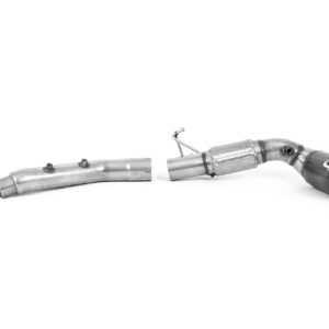 MILLTEK - SSXVW640 - Seat  Cupra Formentor  2.0TSI 245ps (MQB Evo - OPF/GPF Equipped Models) 2022>2026  Large Bore Downpipe and Hi-Flow Sports Cat