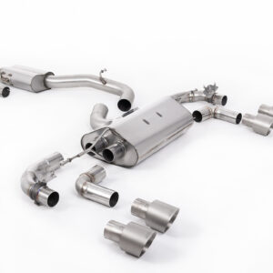 MILLTEK - SSXVW653 - Volkswagen  Golf  Mk7.5 R 2.0 TSI 300PS (GPF Equipped Models Only) - 80mm Race Systems 2019>2022  Cat-back