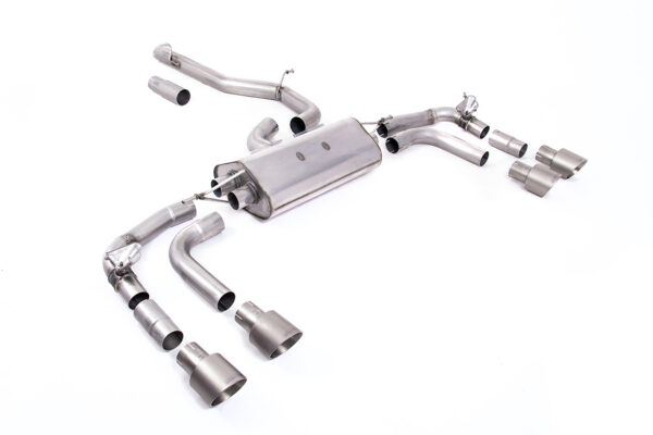 MILLTEK - SSXVW660 - Volkswagen  Tiguan  R 320ps EA888.4 MQB EVO (OPF/GPF Models Only) 2021>2026  Particulate Filter-back