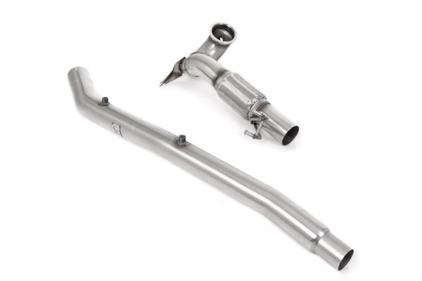 MILLTEK - SSXVW664 - Volkswagen  Tiguan  R 320ps EA888.4 MQB EVO (OPF/GPF Models Only) 2021>2026  Large-bore Downpipe and De-cat