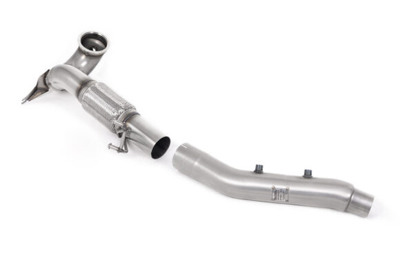 MILLTEK - SSXVW666 - Skoda  Octavia  vRS 2.0 TSI 245PS (MQB EVO Mk4) Hatch & Estate (OPF/GPF Models Only) 2020>2026  Large-bore Downpipe and De-cat