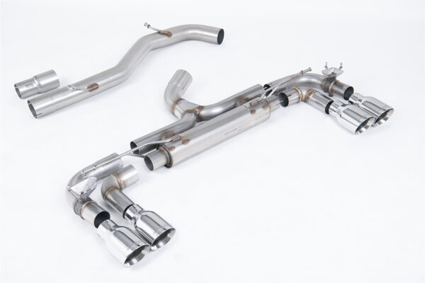 MILLTEK - SSXVW713 - Volkswagen  Golf  MK7 R 2.0 TSI 300PS (80mm Race System Options) 2014>2016  Cat-back