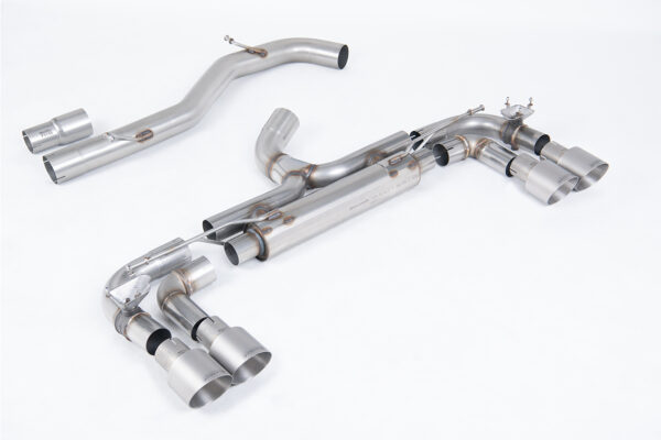 MILLTEK - SSXVW715 - Volkswagen  Golf  MK7 R 2.0 TSI 300PS (80mm Race System Options) 2014>2016  Cat-back