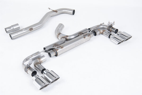 MILLTEK - SSXVW718 - Volkswagen  Golf  MK7 R 2.0 TSI 300PS (80mm Race System Options) 2014>2016  Cat-back