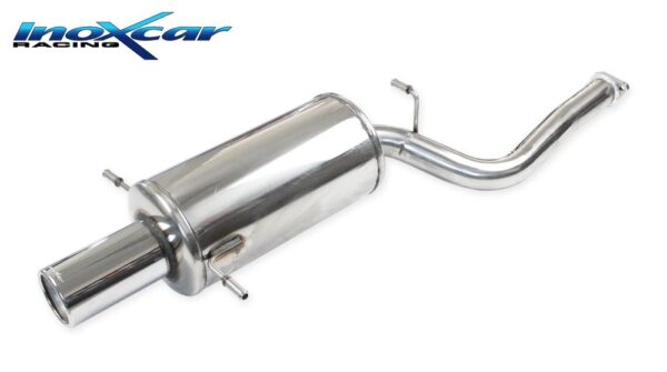 INOX CAR -  POSTERIORE CON USCITA DIAM.102 SUBARU IMPREZA 4WD 2.0 GT TURBO 2000