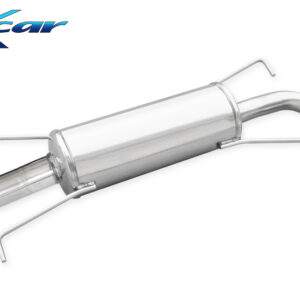 INOX CAR - POSTERIORE CON USCITA SINGOLA DIAM.102 SUBARU IMPREZA 4WD 2.5 WRX (265CV) 2008