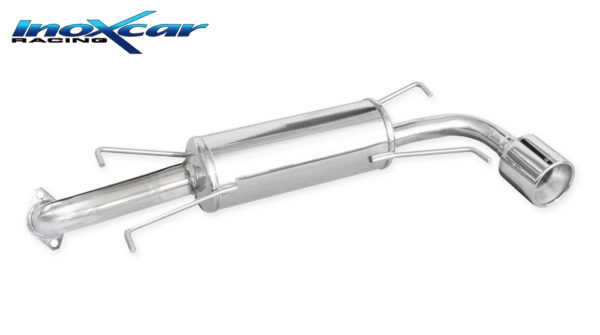 INOX CAR - POSTERIORE CON USCITA SINGOLA DIAM.120 MEGA SUBARU IMPREZA 4WD 2.5 WRX (230CV) 2008