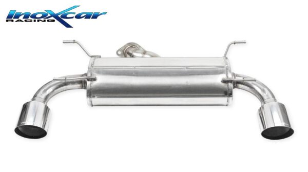 INOX CAR - POSTERIORE CON USCITA DIAM.114 RACING DX+SX SUBARU BRZ 2.4i (234cv) (con GPF) 2022