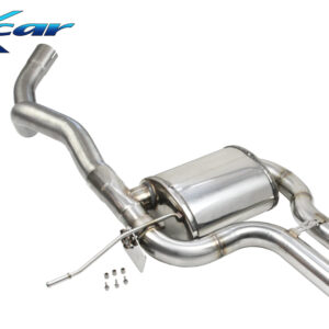 INOX CAR - POSTERIORE CENTRALE + VALVOLA CON MONTAGGIO MOTORINO ELETTRICO DI SERIE RENAULT MEGANE IV RS TROPHY 1.8 TURBO (300CV) CON OPF 2019