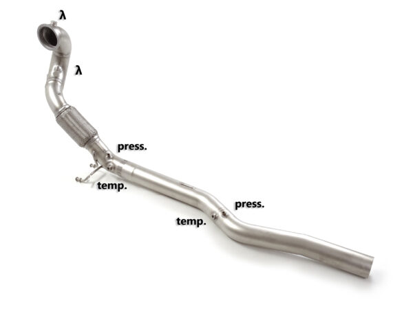 RAGAZZON - DOWNPIPE SKAT + ELIMINAZIONE FAP - VOLKSWAGEN TIGUAN Mk2 – R 2.0TSI 4MOTION (235kW) 11/2020>2023