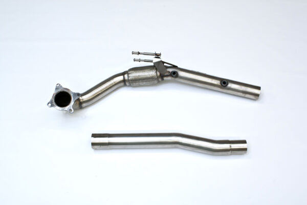 MILLTEK - SSXAU284 - Audi  A3  2.0T FSI quattro 5 door SportBack 2004>2012  Large-bore Downpipe and De-cat