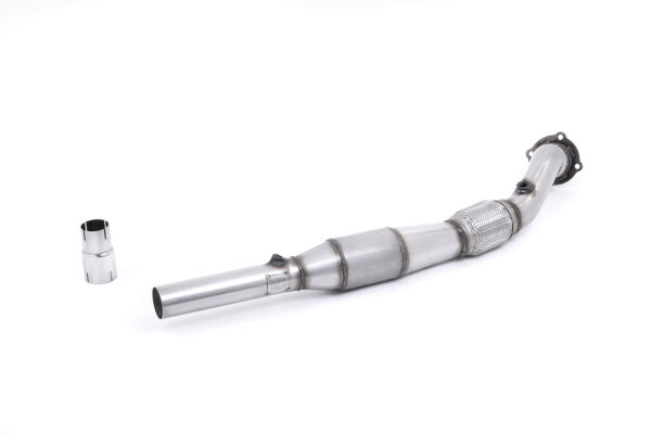MILLTEK - SSXVW393 - Skoda  Octavia  RS 1.8T 180 and 1.8T 150 1998>2006  Large Bore Downpipe and Hi-Flow Sports Cat