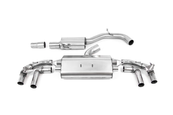MILLTEK - SSXVW631 - Volkswagen  Golf  Mk8 R 2.0 TSI 320PS (GPF Equipped Models Only) 2021>2024  Particulate Filter-back