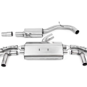 MILLTEK - SSXVW632 - Volkswagen  Golf  Mk8.5 R (333ps OPF/GPF Equipped Models Only) 2024>2026  Particulate Filter-back