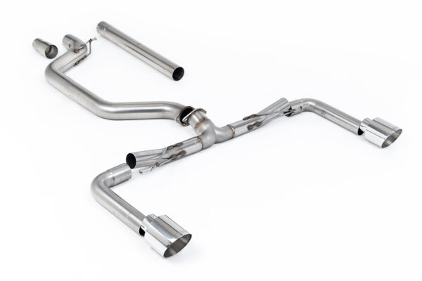 MILLTEK - SSXVW678 - Volkswagen  Golf  Mk8 GTi (245ps OPF/GPF Equipped Models Only) 2020>2024  Particulate Filter-back