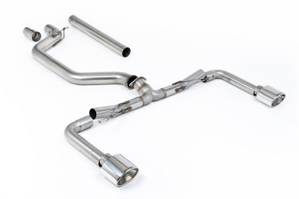MILLTEK - SSXVW757 - Volkswagen  Golf  Mk8 GTi (245ps OPF/GPF Equipped Models Only) 2020>2024  Particulate Filter-back
